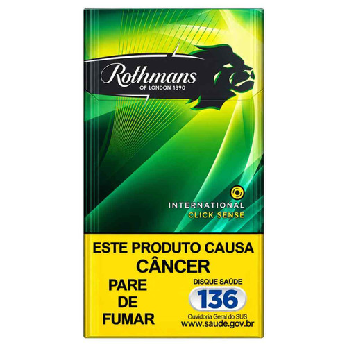 Cigarro Souza Cruz Rothmans International Click Sense Display C10 Maços (2) (1).jpg