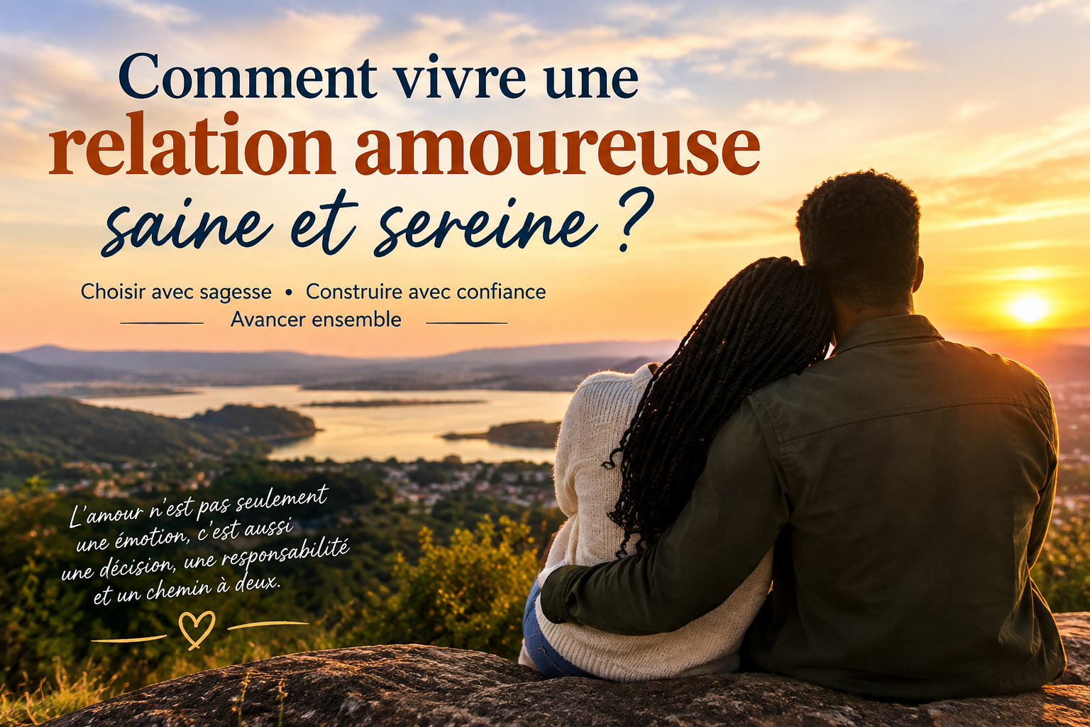 Comment vivre une relation amoureuse saine et sereine ?