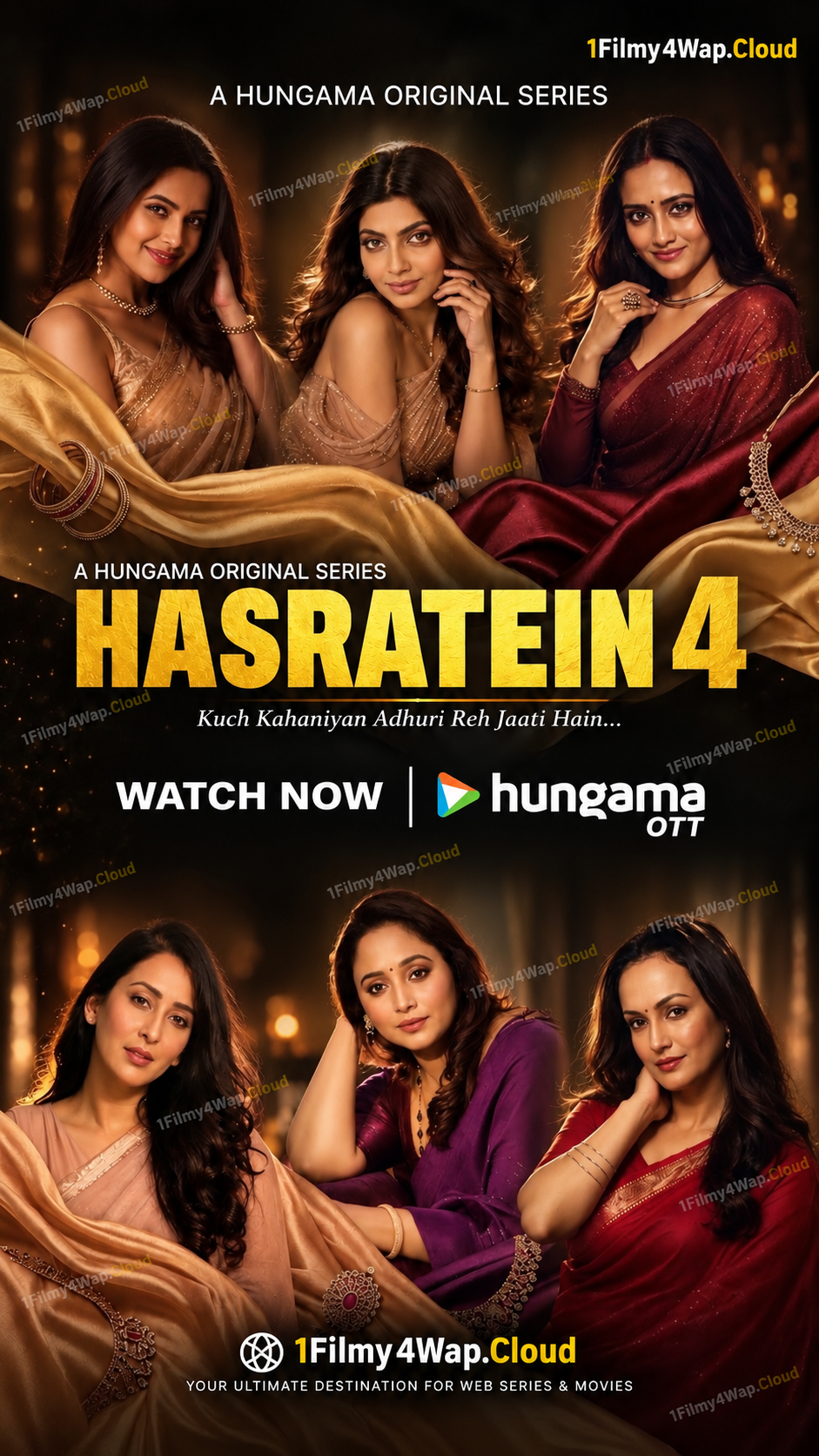 Hasratein (2026) S04E01T06 Hungama Hindi Web Series WEB-DL X264 AAC 1080p | 720p | 480p Download
