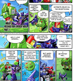 Takara Tomy Transformers New Legends Earthspark Cosmos Soundwave Web Manga Part 1 2 English Translat