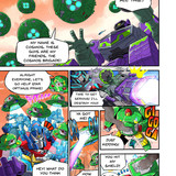 Takara Tomy Transformers New Legends Earthspark Cosmos Soundwave Web Manga Part 1 2 English Translat