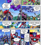 Takara Tomy Transformers New Legends Earthspark Cosmos Soundwave Web Manga Part 1 2 English Translat