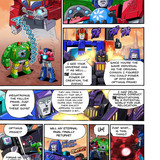 Takara Tomy Transformers New Legends Earthspark Cosmos Soundwave Web Manga Part 1 2 English Translat