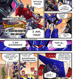 Takara Tomy Transformers New Legends Earthspark Cosmos Soundwave Web Manga Part 1 2 English Translat