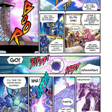 Takara Tomy Transformers New Legends Earthspark Cosmos Soundwave Web Manga Part 1 2 English Translat