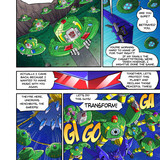 Takara Tomy Transformers New Legends Earthspark Cosmos Soundwave Web Manga Part 1 2 English Translat