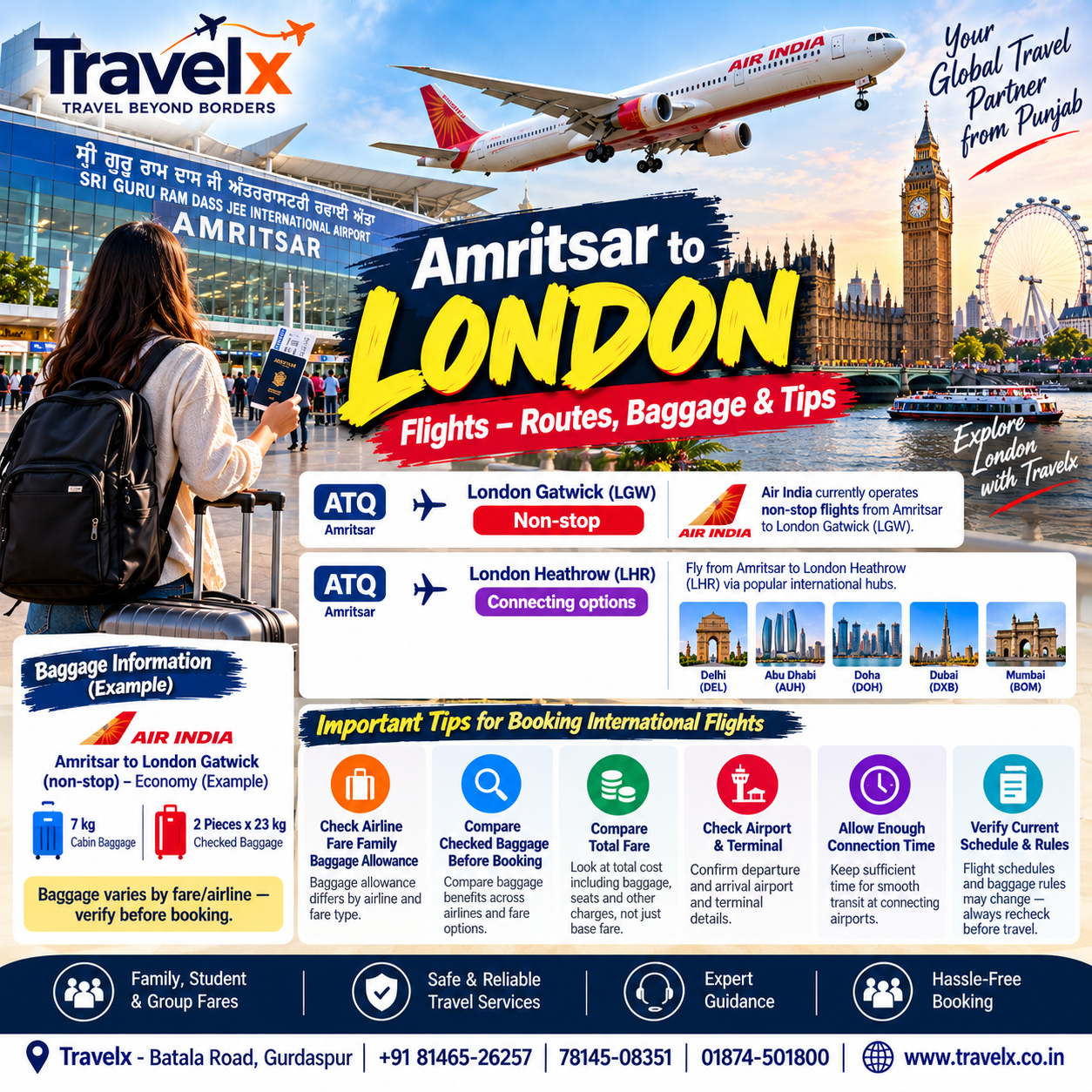 Flying from Amritsar to London: Your Ultimate Travel Guide for 2024-25