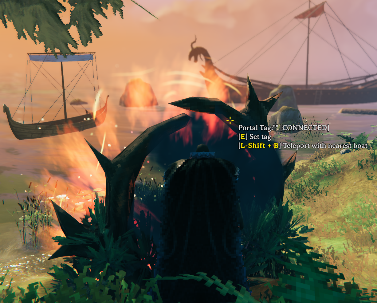 Teleport Boats in action