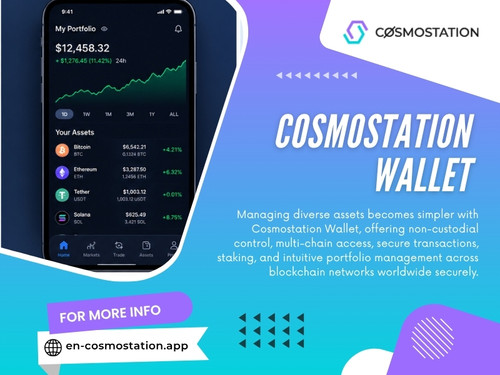 Crypto management can look simple on paper. Buy an asset, store it, and check it when needed. Things change, though, when those assets are spread across several blockchain networks. A Cosmostation Wallet can become a useful part of that everyday routine.

Read Our Blogs:
https://cosmostation.brushd.com/
https://cosmostationapp.wixsite.com/cosmostation/
https://cosmostationapp.weebly.com/

More Links:
https://campsite.bio/cosmostation
https://www.goodreads.com/cosmostation
https://soundcloud.com/encosmostation