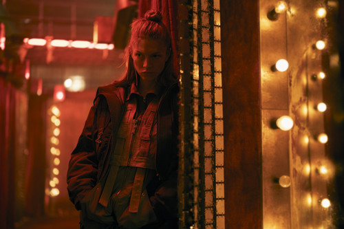 Hunter Schafer as Cora in Blade Runner 2099 Credit Clay Enos for Prime 1 3000