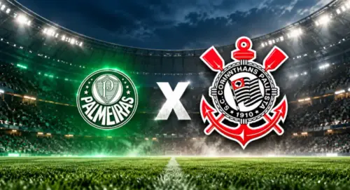 Palmeiras x Corinthians ao vivo: onde assistir, horário, escalações e arbitragem do Dérbi