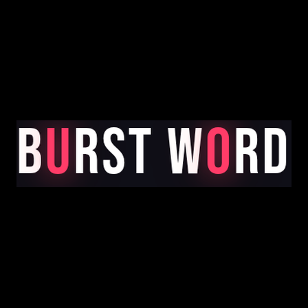 BurstWord logo