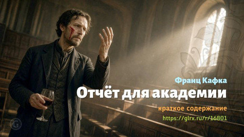 Читать краткий пересказ рассказа Франца Кафки «Отчёт для академии». Франц Кафка: «Отчёт для академии.1