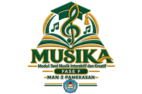 Embroidered Musika Education Badge.2