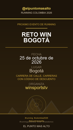 story running 2026 10 25 reto win bogot .2