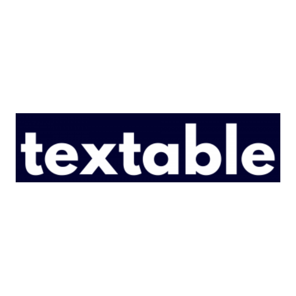 Textable logo