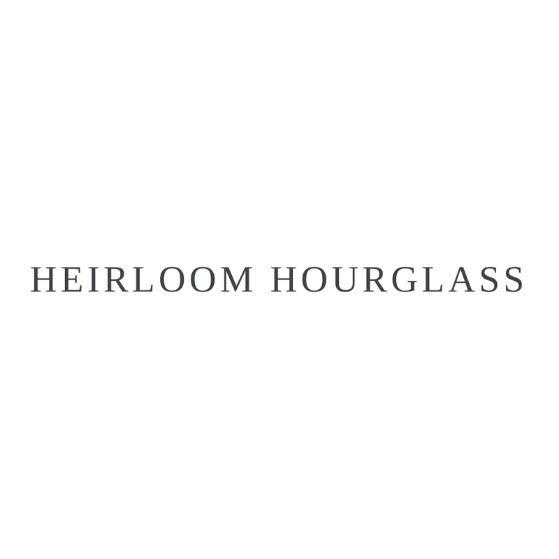 Heirloom Hourglass logo