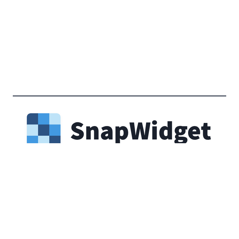 SnapWidget logo