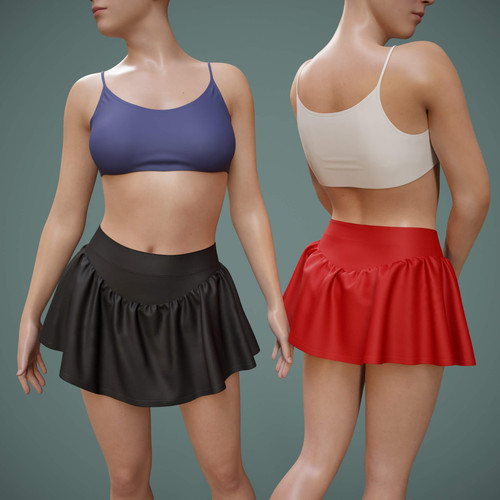 top 06v with skirt short for genesis 9 10.1