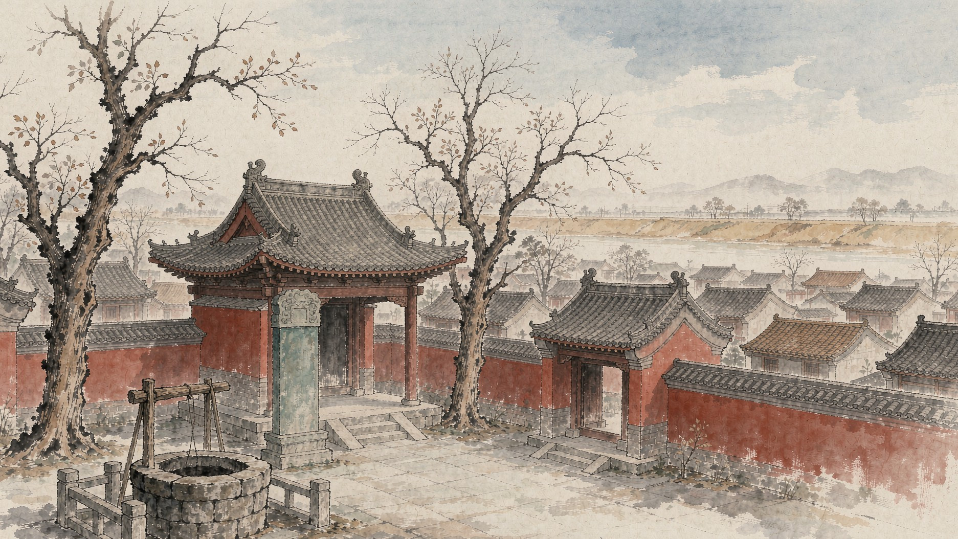 澶渊之盟·回銮碑亭