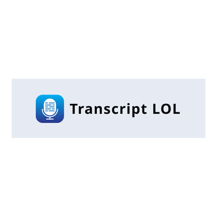 Transcript LOL logo