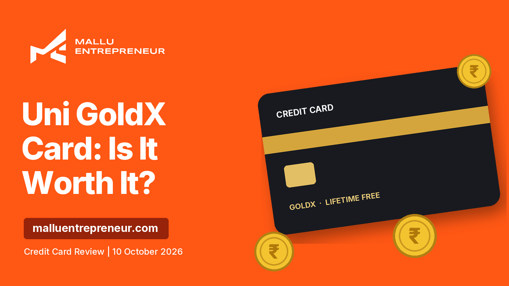 Uni GoldX credit card review: fees, rewards and who should skip it