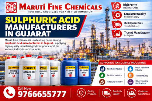 Sulphuric Acid Manufacturers in Gujarat for Consistent Supply.2