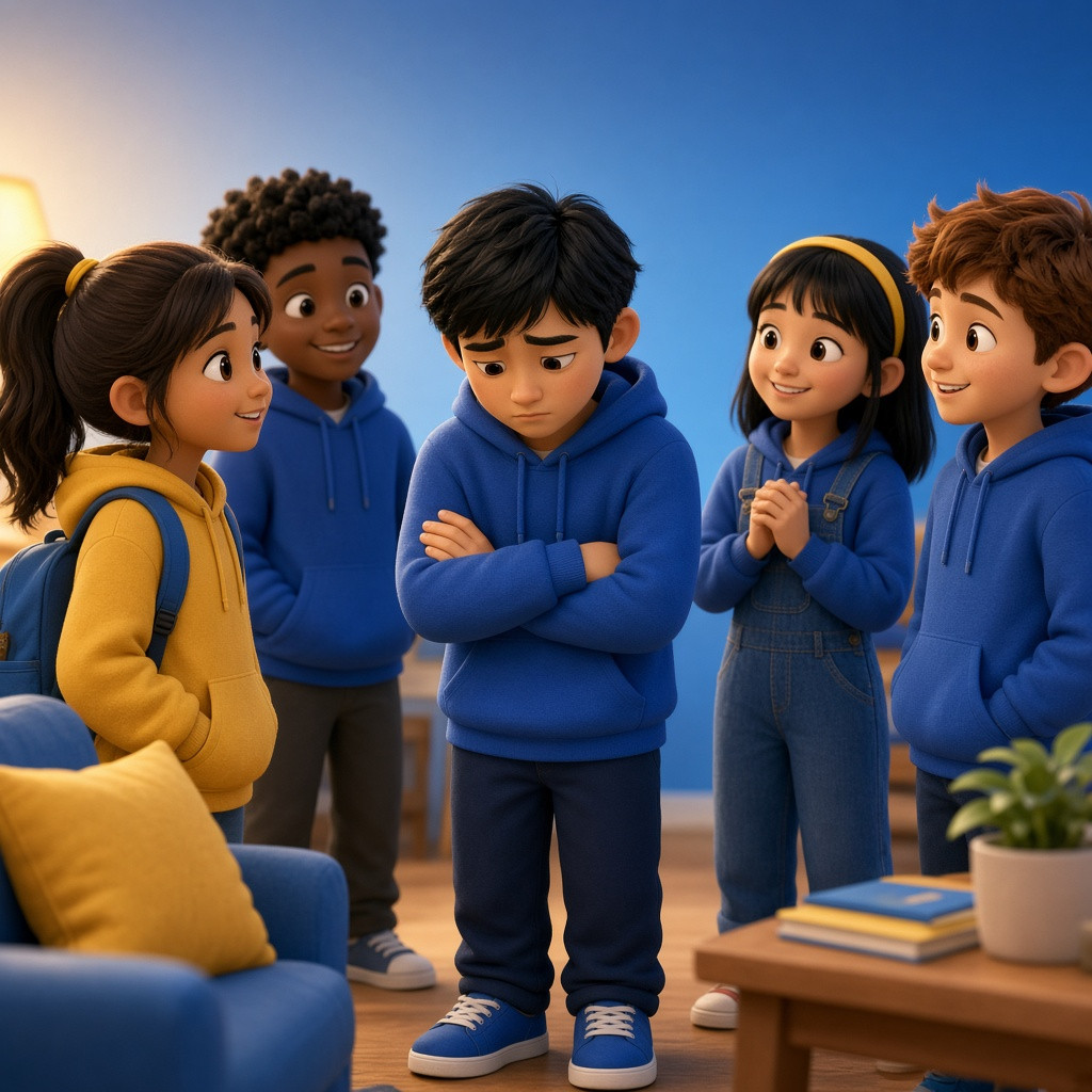 Con nhút nhát, thiếu tự tin