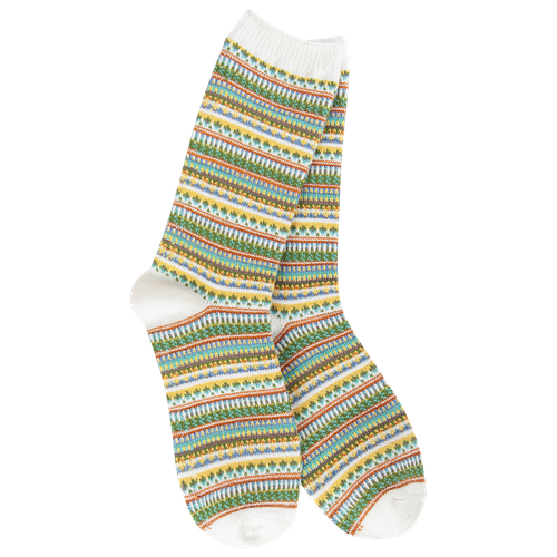 Boho Crew OS White Stripe.2