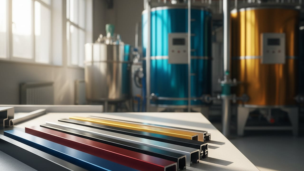 Професійне анодування алюмінієвих виробів в Україні від Extrusion