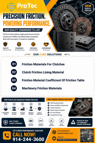 Friction Materials For Clutches.1