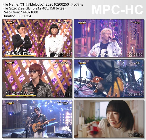 プレミアMelodiX! – 2026.10.19