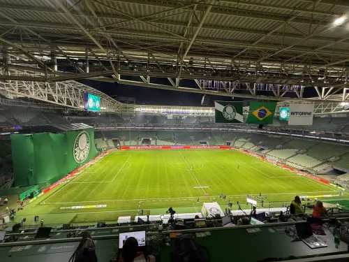 Palmeiras joga por um empate para alcançar a final da Libertadores