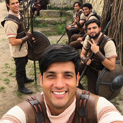 Romero Silva na Globo novela Reis.1