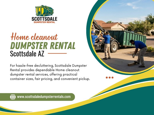 A Home cleanout dumpster rental Scottsdale AZ can be planned around the actual contents rather than the size of the room alone. A small bedroom filled with furniture may produce more waste than an entire room containing mostly loose paper and clothing.

Click here for more information: https://www.scottsdaledumpsterrentals.com/dumpster-rental-services

Find Us On Google Map: https://maps.app.goo.gl/UnFZDP1VHMjBCVgm6

Scottsdale Dumpster Rental
Address: 4141 N Scottsdale Rd, #308, Scottsdale, AZ, 85251, USA
Phone: (602) 483-6363

Read Our Blog:

https://scottsdaledumpsterrentals.mystrikingly.com/
https://scottsdaledumpster.wixsite.com/scottsdaledumpster/
https://scottsdaledumpsterrentals.weebly.com/

More Links:

https://www.patreon.com/cw/scottsdaledumpsterrentals
https://www.flickr.com/people/scottsdaledumpsterrentals/
https://socialsocial.social/user/scottsdaledumpsterrentals