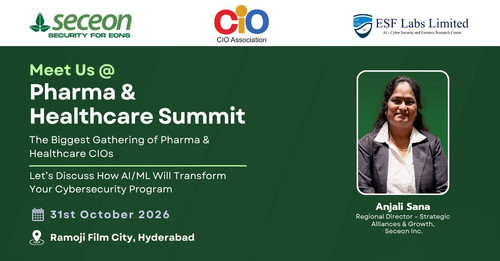 Seceon Inc. & ESF Labs Limited at Pharma & Healthcare Summit 2026!.1