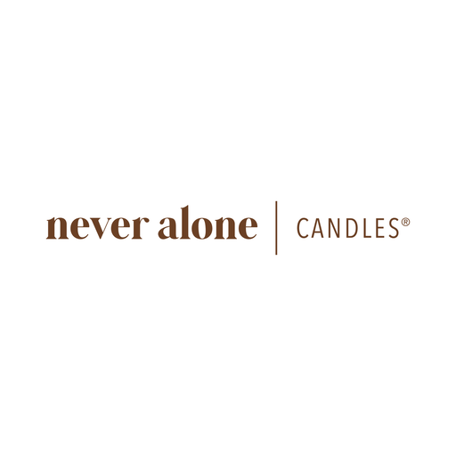 Never Alone Candles logo