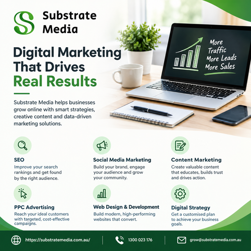 Substrate Media: Digital Marketing Solutions for Business Growth.2