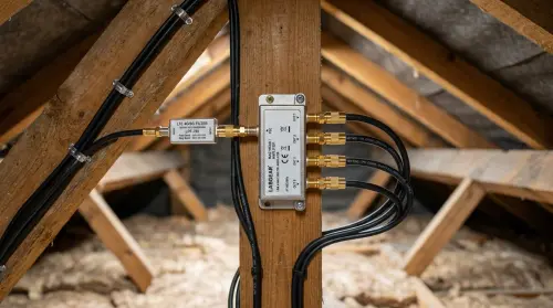 tv aerial loft distribution amplifier lte filter mill hill
