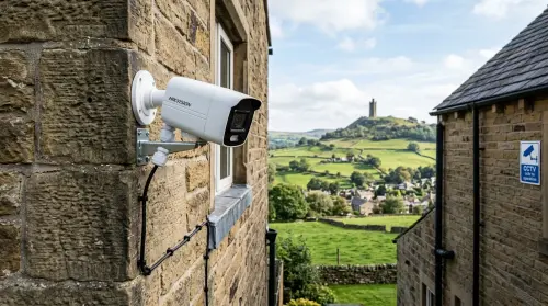 cctv 4k turret soffit mount almondbury