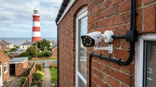 cctv coastal weather shielded install withernsea