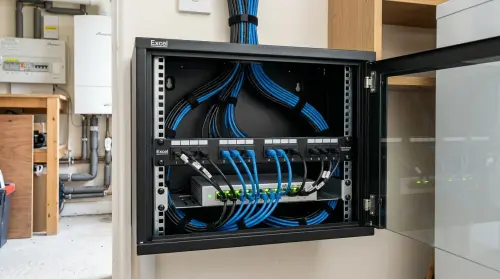 cat6 soho patch panel cabinet termination mill hill