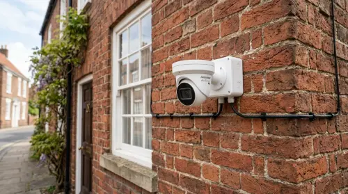 cctv residential turret eaves mount beverley