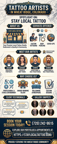 Tattoo Artists in Wheat Ridge, Colorado | Custom & Realism Specialists.2