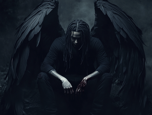 deb African American fallen angel with small dread locks lon e943f7bc 3ae4 40d4 93f9 dba34aa5da90 2.2
