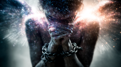 deb an African American Angel with cosmic wings his hands are fc52c8fe 3c9c 463b 9793 e5d0a502545b 3.2