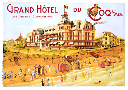 Affiche 16 (Grand Hôtel du Coq sur Mer) 1898.1