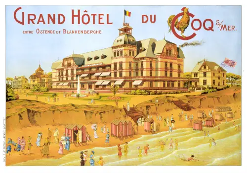 Affiche 16 (Grand Hôtel du Coq sur Mer) 1898.4