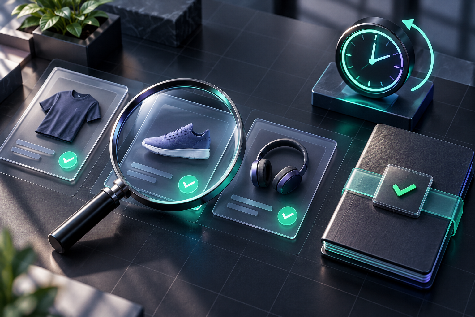 A post-update product audit with clock and verification checks