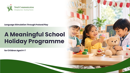 A Meaningful School Holiday Programme for Children Aged 4 7.2